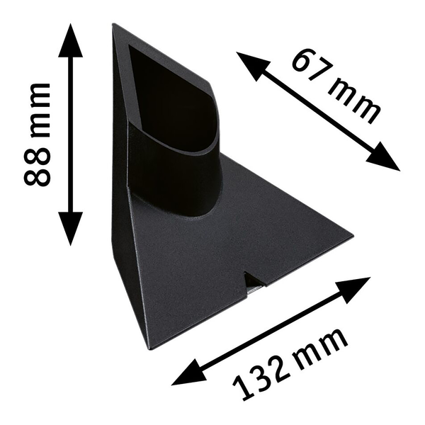 Standfuß LED-Entertain Lightbar 2er Set - Kunststoff / Metall - Schwarz