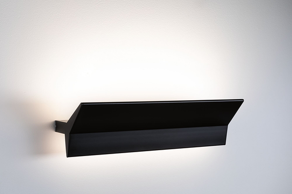LED-Wandleuchte Stine Typ A - Metall   Schwarz - 1-flammig - Schwarz