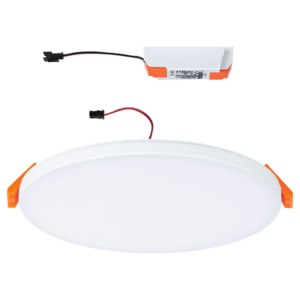 LED-Panel Veluna VariFit Edge Typ A - Kunststoff - Weiß - 1-flammig - Durchmesser: 16 cm - Nein