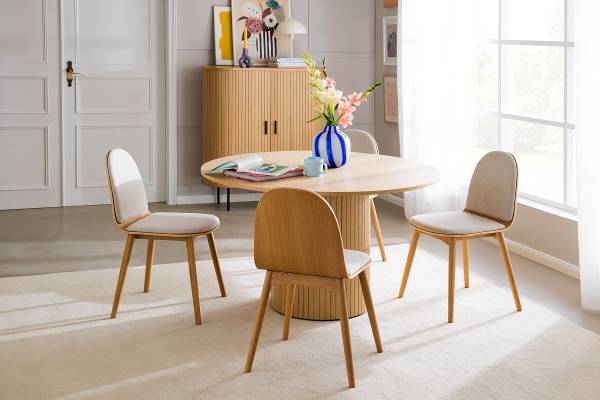 Polsterstuhl Molonit 2er-Set - Beige