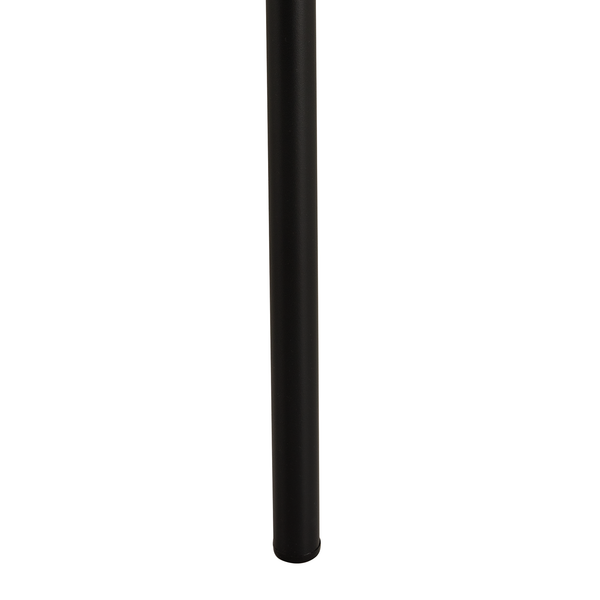 Polsterstuhl MOUZON 2er-Set - Samt Walli: Karamell - Schwarz