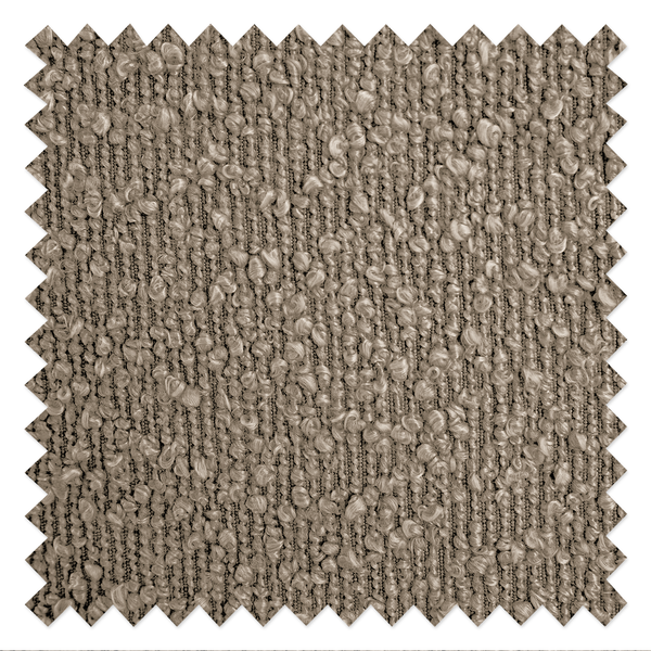 Polsterstuhl MOUZON 2er-Set - Bouclé Stoff Holma: Sand - Schwarz