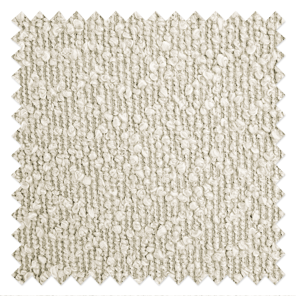 Polsterstuhl MOUZON 2er-Set - Bouclé Stoff Holma: Creme - Schwarz