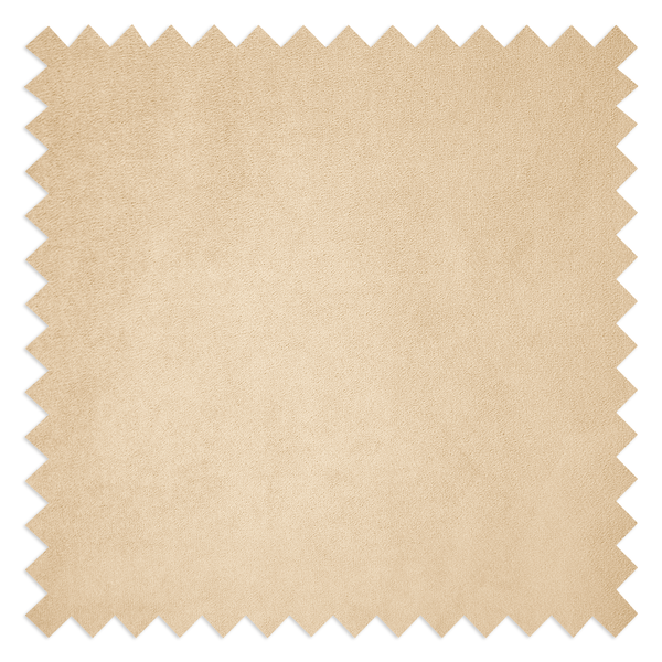 Polsterstuhl MOUZON 2er-Set - Samt Walli: Beige - Schwarz