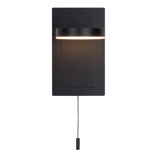 Wandleuchte Siloma - Aluminium / Stahl - 1-flammig