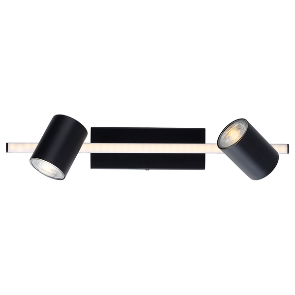 Deckenleuchte Barik - Eisen, Aluminium / Polycarbonat - 3-flammig - Flammenanzahl: 3