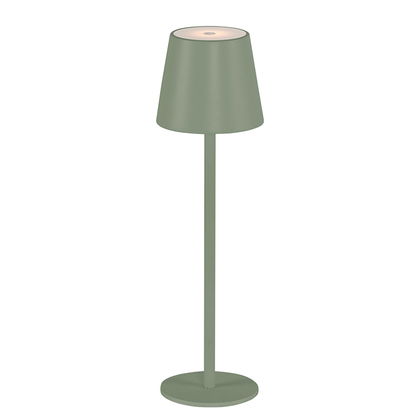 Tischleuchte Euria - Aluminium / Eisen - 1-flammig - Grün