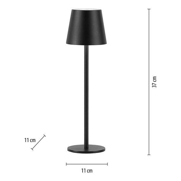 Tischleuchte Euria - Aluminium / Eisen - 1-flammig - Grün