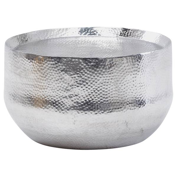 Couchtisch Luckow - Aluminium - Silber - Silber