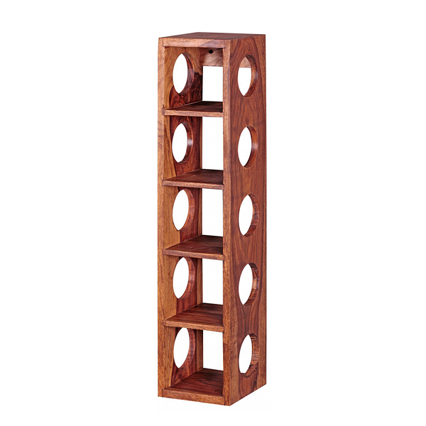 Weinregal Raveo - Sheesham Massiv