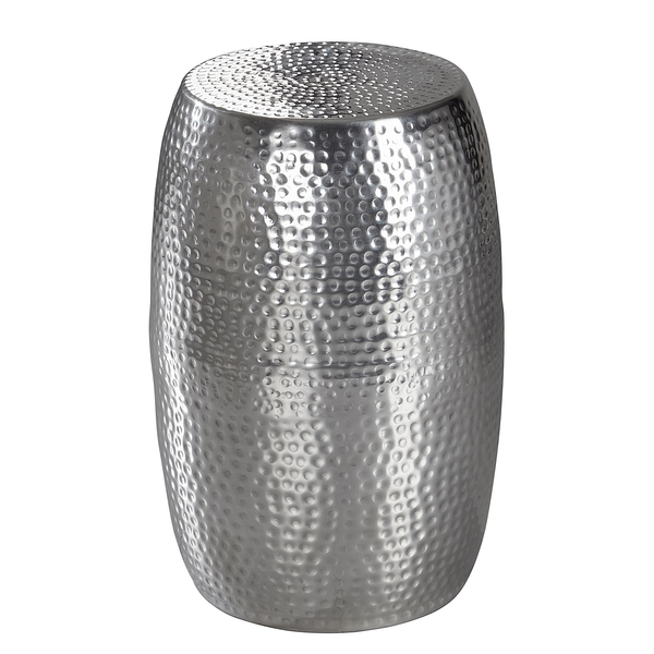 Beistelltisch La Paz - Aluminium - Silber - Silber