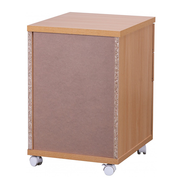 Rollcontainer Schipkau - Spanplatte - Buche Dekor