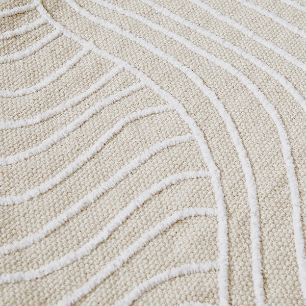 Kissen FREYA - Baumwolle / Polyester - Beige