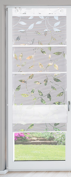 Magnetrollo Rana - Webstoff - Weiß - 70 x 210 cm