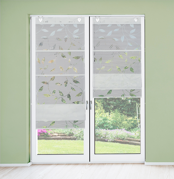 Magnetrollo Rana - Webstoff - Grau - 70 x 210 cm