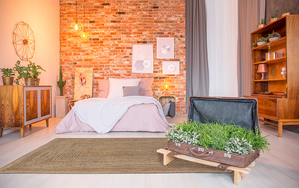 Juteteppich Nele - Jute - Natur - 80 x 80 cm