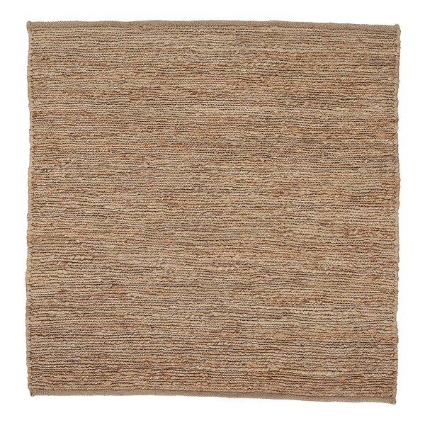 Juteteppich Nala - Jute - Natur - 80 x 80 cm