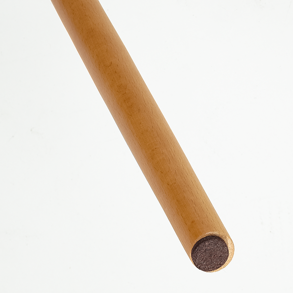 Polsterstuhl LIVARAS - Webstoff Stefka: Beige - Buche Hell - 2er Set