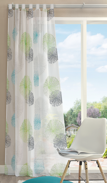 Schlaufenschal Rawlins - Polyester - Grün - 140 x 175 cm