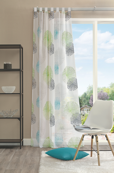 Schlaufenschal Rawlins - Polyester - Grün - 140 x 175 cm