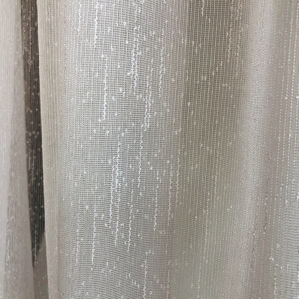 Fertiggardine Flamio - Polyester - Weiß - 450 x 245 cm