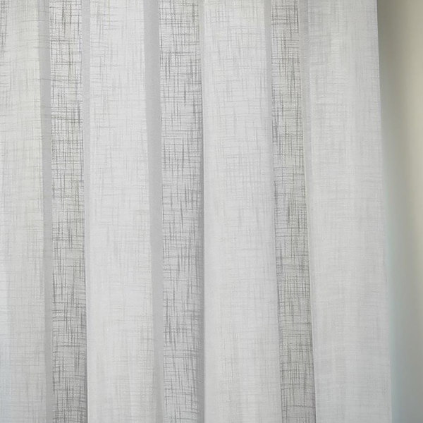 Ösenschal Softy - Polyester - Grau - 140 x 160 cm