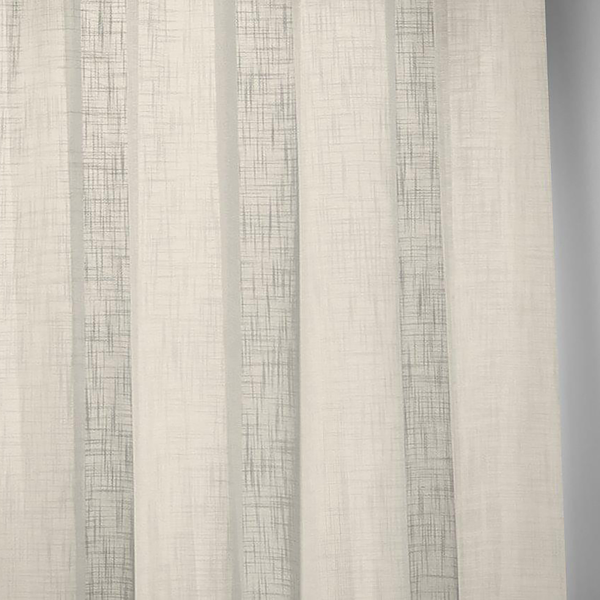 Ösenschal Softy - Polyester - Beige - 140 x 160 cm