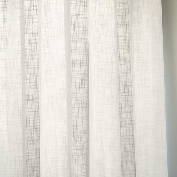 Ösenschal Softy - Polyester - Wollweiß - 140 x 225 cm