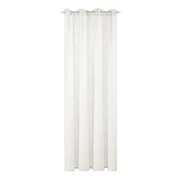 Ösenschal Softy - Polyester - Wollweiß - 140 x 160 cm