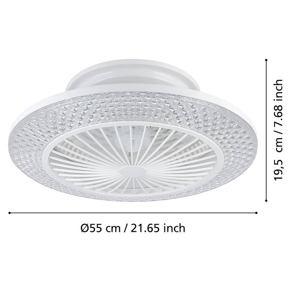 Deckenleuchte Malinska - Acrylglas / ABS - 3-flammig