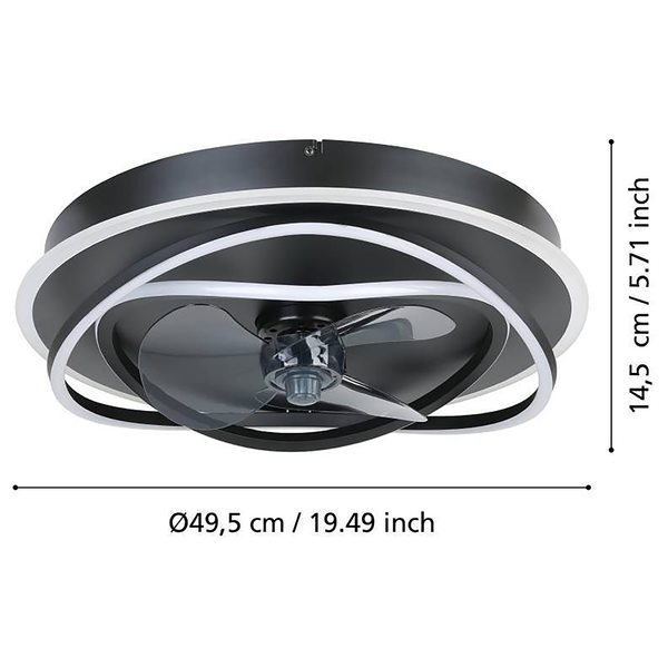Deckenleuchte Namori - Acrylglas / ABS - 4-flammig