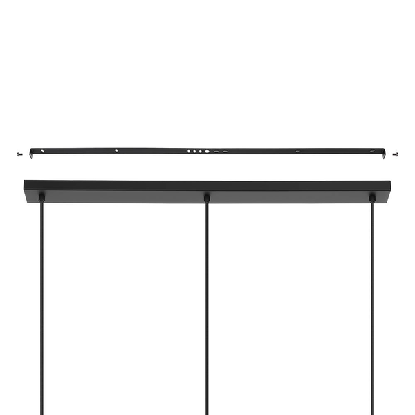 Pendelleuchte Amsfield Typ A - Stahl - 3-flammig