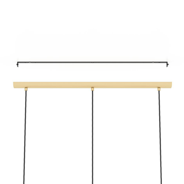 Pendelleuchte Carlton Typ B - Stahl - 3-flammig