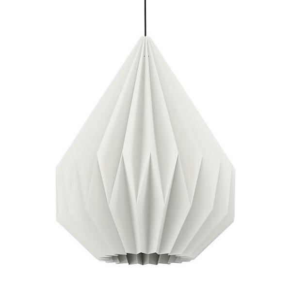 Pendelleuchte Minting - Stahl / Papier - 1-flammig - Durchmesser: 45 cm