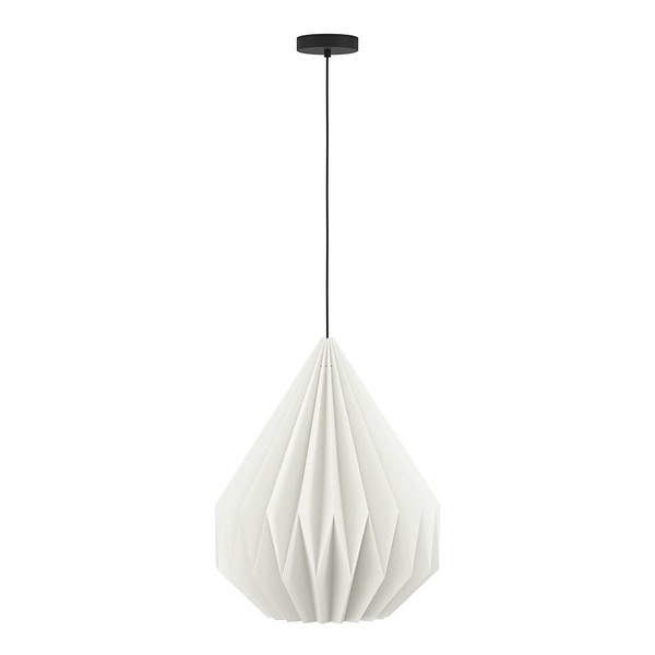 Pendelleuchte Minting - Stahl / Papier - 1-flammig - Durchmesser: 45 cm