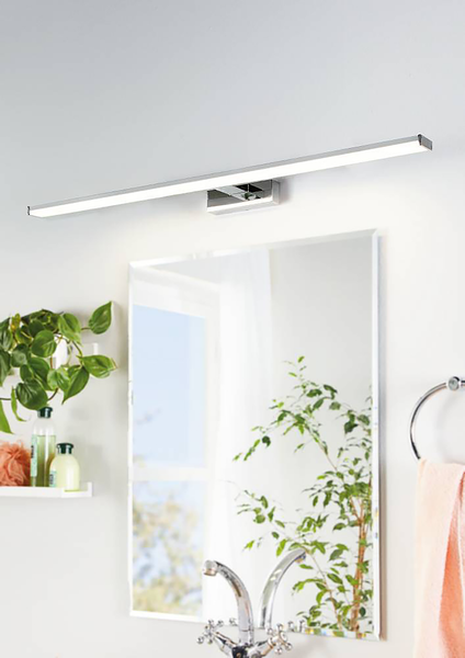 Wandleuchte Pandella 1 - Aluminium / Polycarbonat - 1-flammig