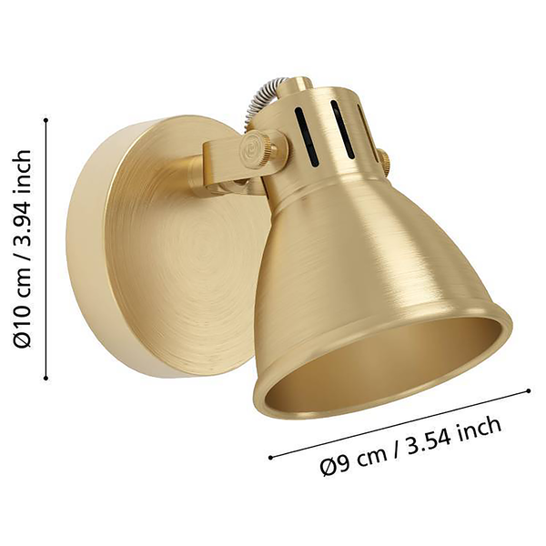 Deckenleuchte Seras - Stahl - 1-flammig - Flammenanzahl: 1