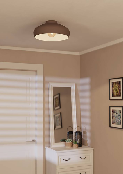 Deckenleuchte Mogano - Stahl - 1-flammig