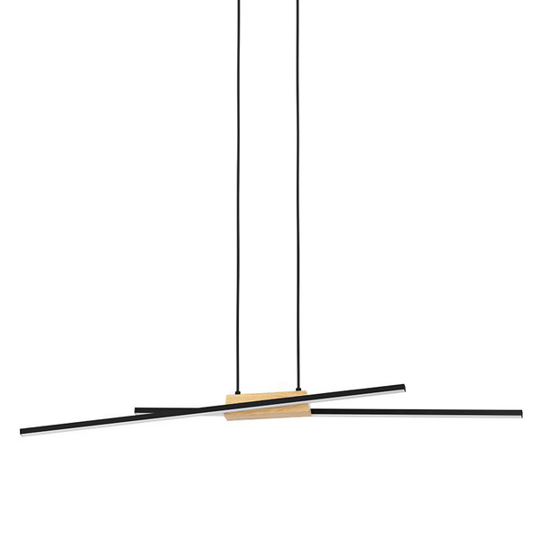 Pendelleuchte Panagria - Stahl / Polycarbonat - 2-flammig