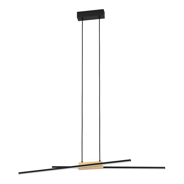 Pendelleuchte Panagria - Stahl / Polycarbonat - 2-flammig