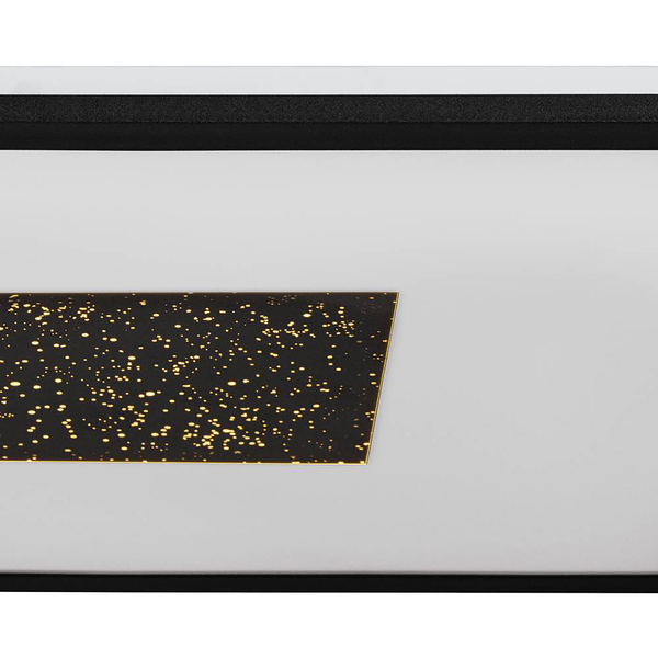 Deckenleuchte Marmorata Typ B - Stahl / Polycarbonat - 2-flammig - 60 x 30 cm