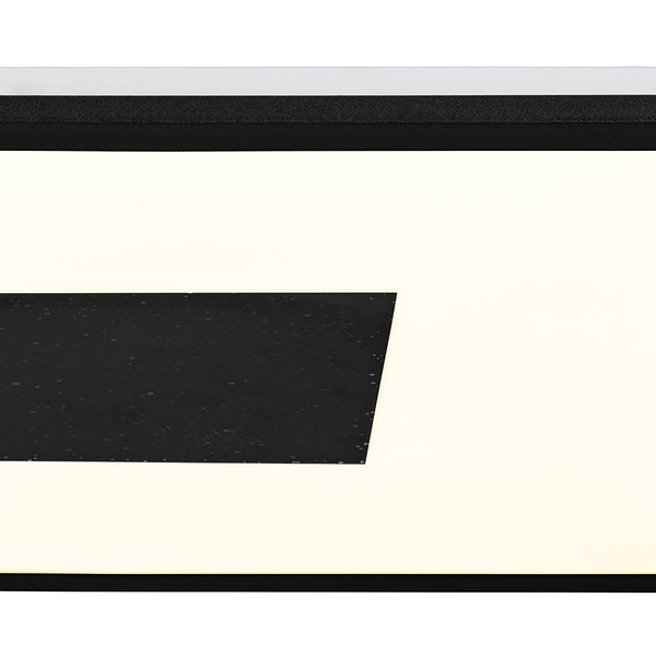 Deckenleuchte Marmorata Typ B - Stahl / Polycarbonat - 2-flammig - 60 x 30 cm