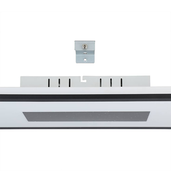 Deckenleuchte Marmorata Typ B - Stahl / Polycarbonat - 2-flammig - 60 x 30 cm