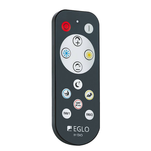 Deckenleuchte Padulari - Stahl / Polycarbonat - 1-flammig