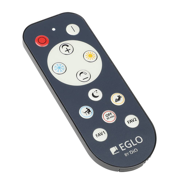 Deckenleuchte Padulari - Stahl / Polycarbonat - 1-flammig