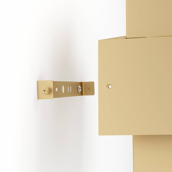 Wandleuchte Timparossa - Stahl - 1-flammig - Gold