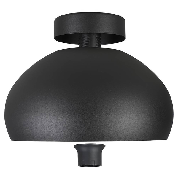 Deckenleuchte Mogano 2 - Stahl - 1-flammig - Schwarz