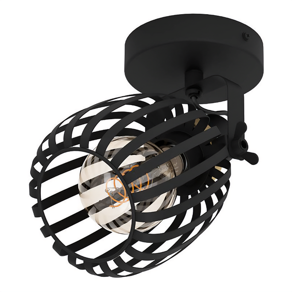 Deckenleuchte Girona - Stahl - 1-flammig - Flammenanzahl: 1