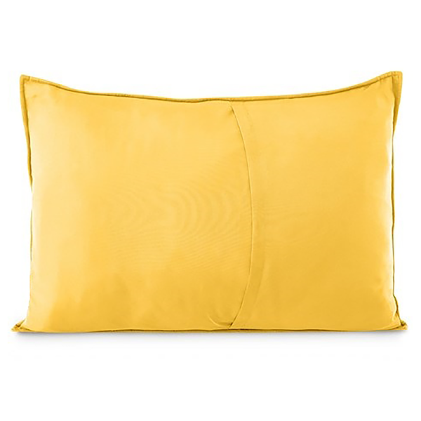 Dekokissen Alsha - Samt - Gold - 70 x 50 cm