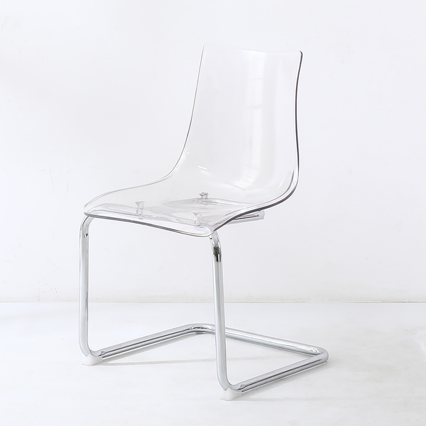 Esszimmerstuhl Mensiku 2er-Set - Durchscheinend